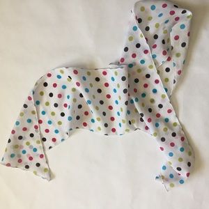 Polka dot scarf